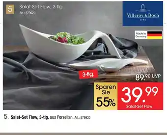 Zurbrüggen Villeroy & boch salat-set flow, 3-tlg Angebot