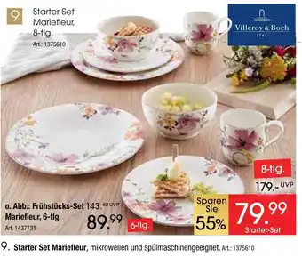 Zurbrüggen Villeroy & boch starter set mariefleur Angebot