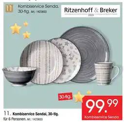 Zurbrüggen Ritzenhoff & breker kombiservice sendai, 30-tlg Angebot