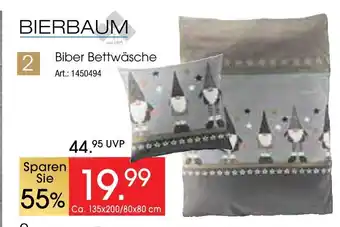 Zurbrüggen Bierbaum biber bettwäsche Angebot