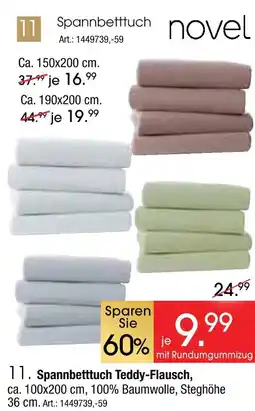 Zurbrüggen Novel spannbettuch Angebot