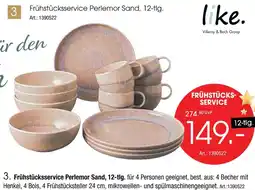 Zurbrüggen Villeroy & boch group frühstücksservice perlemor sand Angebot