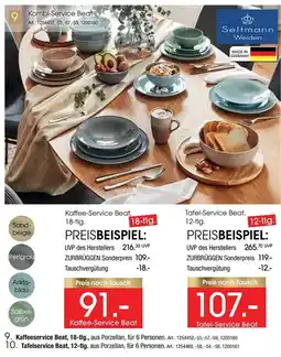 Zurbrüggen Seltmann weiden kaffee-service beat Angebot