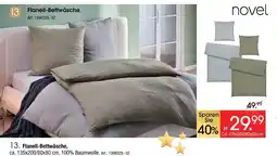 Zurbrüggen Novel flanell-bettwäsche Angebot