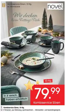 Zurbrüggen Novel kombiservice sören Angebot