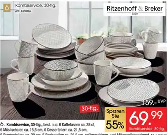 Zurbrüggen Ritzenhoff & breker kombiservice, 30-tlg Angebot