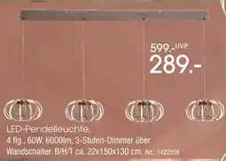 Zurbrüggen Geeti led-pendelleuchte Angebot