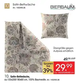Zurbrüggen Bierbaum satin-bettwäsche Angebot