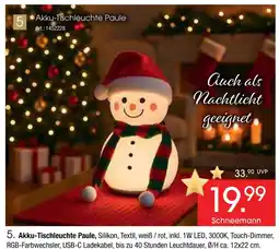 Zurbrüggen Akku-tischleuchte paule Angebot