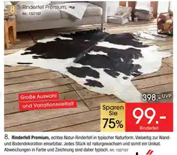 Zurbrüggen Rinderfell premium Angebot