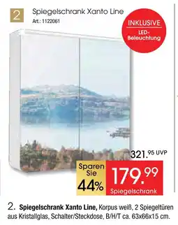 Zurbrüggen Spiegelschrank xanto line Angebot