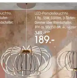 Zurbrüggen Led-pendelleuchte Angebot