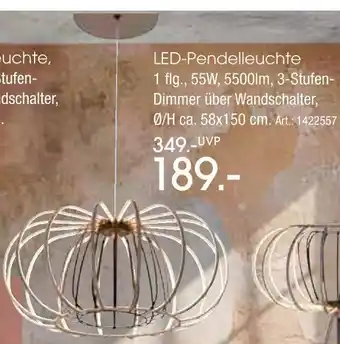 Zurbrüggen Led-pendelleuchte Angebot