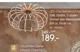 Zurbrüggen Geeti led-deckenleuchte Angebot