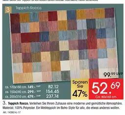 Zurbrüggen Teppich rocco Angebot