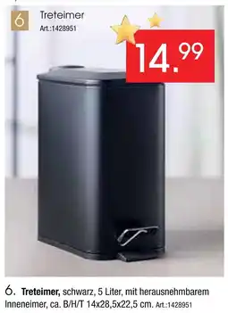 Zurbrüggen Treteimer Angebot