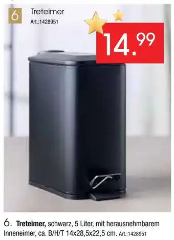 Zurbrüggen Treteimer Angebot