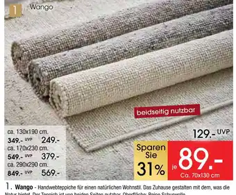 Zurbrüggen Wango Angebot