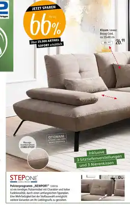 Zurbrüggen Stepone polsterprogramm „newport“ Angebot