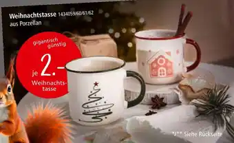 Zurbrüggen Weihnachtstasse Angebot