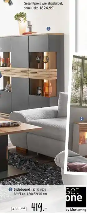 Zurbrüggen Set one by musterring sideboard Angebot