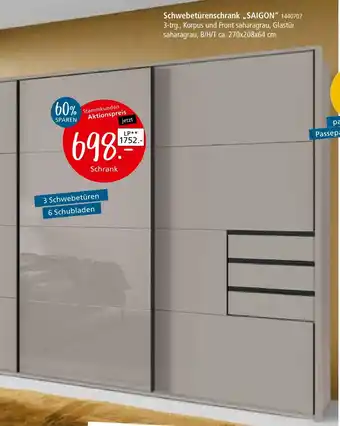 Zurbrüggen Schwebetürenschrank saigon Angebot