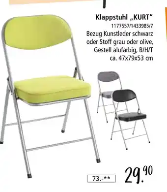 Zurbrüggen Klappstuhl kurt Angebot