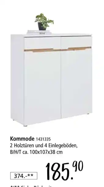 Zurbrüggen Kommode Angebot