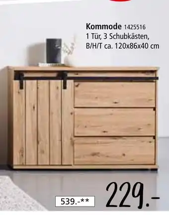 Zurbrüggen Kommode Angebot