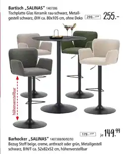 Zurbrüggen Bartisch 'salinas' Angebot