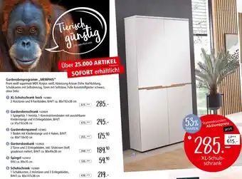 Zurbrüggen Xl-schuhschrank hoch Angebot