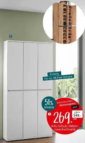 Zurbrüggen Xxl-schuh-/mehrzweckschrank Angebot