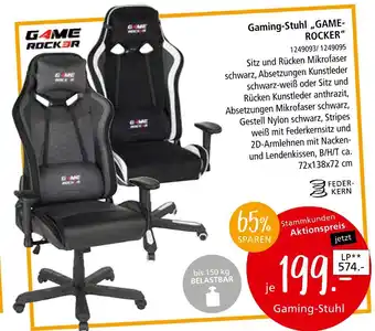 Zurbrüggen Game rocker gaming-stuhl Angebot