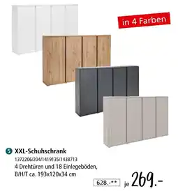 Zurbrüggen Xxl-schuhschrank Angebot