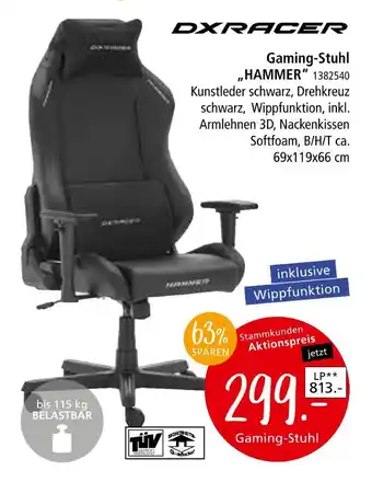 Zurbrüggen Dxracer gaming-stuhl hammer Angebot
