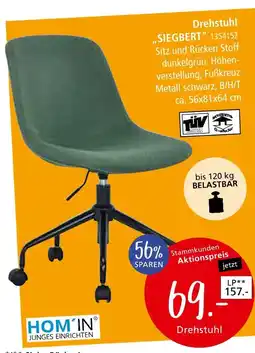 Zurbrüggen Hom'in drehstuhl siegbert Angebot