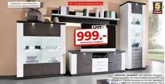 Segmüller Wohnwand manhattan Angebot