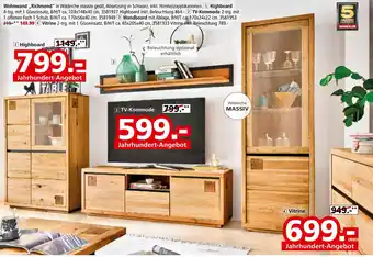Segmüller Wohnwand „richmond“ Angebot