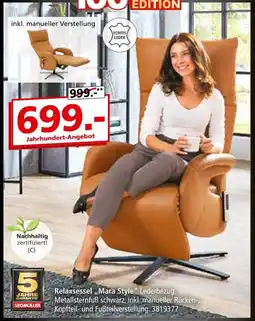 Segmüller Segemüller relaxsessel mara style Angebot