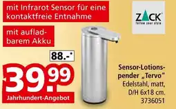 Segmüller Zack sensor-lotionsspender „tervo“ Angebot