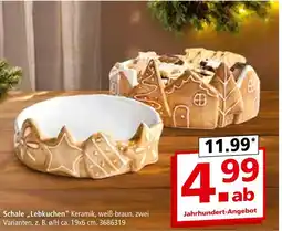 Segmüller Schale 'lebkuchen' Angebot