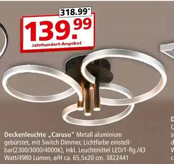 Segmüller Deckenleuchte „caruso“ Angebot