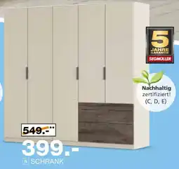 Segmüller Kleiderschrank koda Angebot