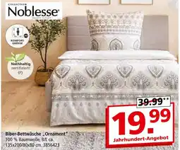 Segmüller Noblesse biber-bettwäsche „ornament“ Angebot