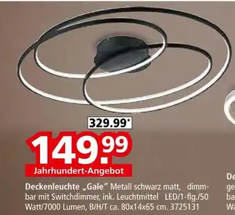 Segmüller Deckenleuchte „gale“ Angebot