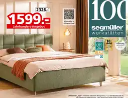 Segmüller Segmüller werkstätten polsterbett opal Angebot