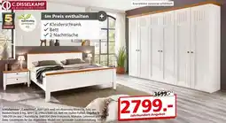 Segmüller C. disselkamp schlafzimmer castellino Angebot