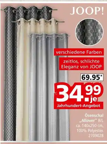 Segmüller Joop! ösenschal „allover“ b/l Angebot