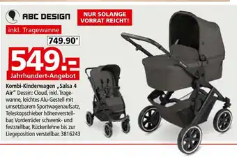Segmüller Abc design kombi-kinderwagen „salsa 4 air“ Angebot