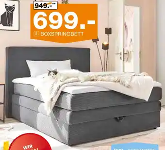 Segmüller Boxspringbett janett Angebot